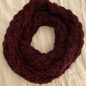 Maroon Infinity Scarf